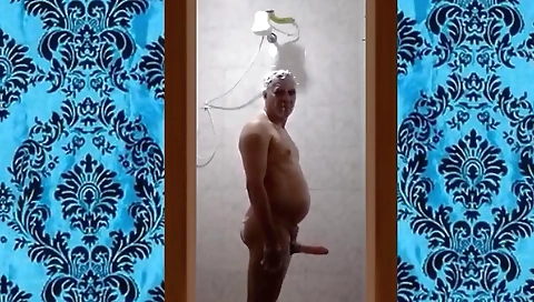 O Meu Banho Gostoso Com o Pau Duro 018